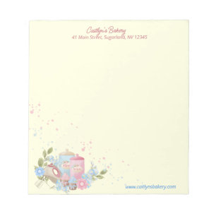 Cuaderno Personalizado Panadería y Pastelería