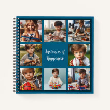 Cuaderno personalizado para 8 fotos para cualquier