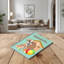 Cuaderno Personalizado para Cachorros