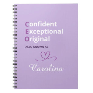 Cuaderno personalizado para CEO - Regalos original