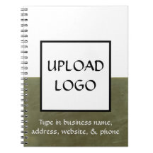 Cuaderno personalizado para contratistas con logot