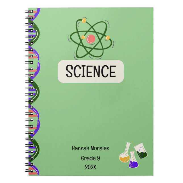 Cuaderno Personalizado para Estudiantes (Frente)
