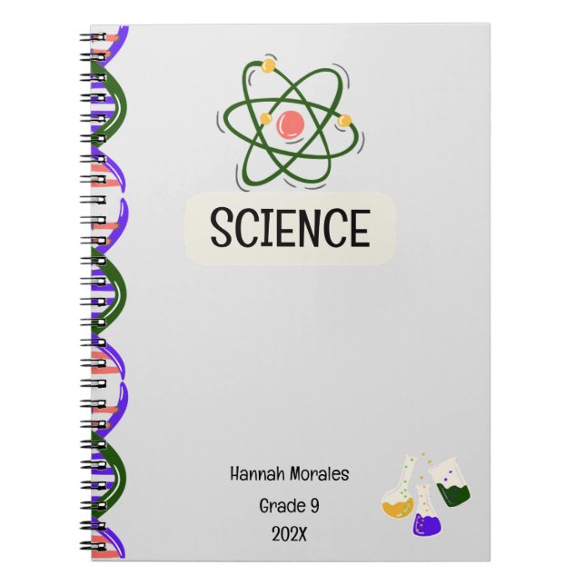 Cuaderno Personalizado para Estudiantes (Frente)