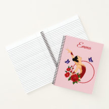 Cuaderno personalizado para gimnasta