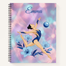 Cuaderno personalizado para gimnasta