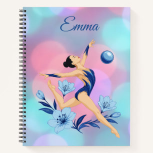 Cuaderno personalizado para gimnasta