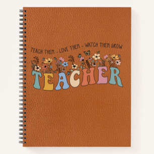 Cuaderno Personalizado para Maestros - Teach Love
