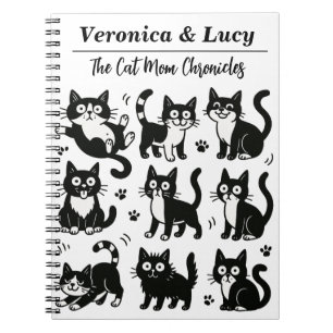 Cuaderno personalizado para mamá de gato – Gato di
