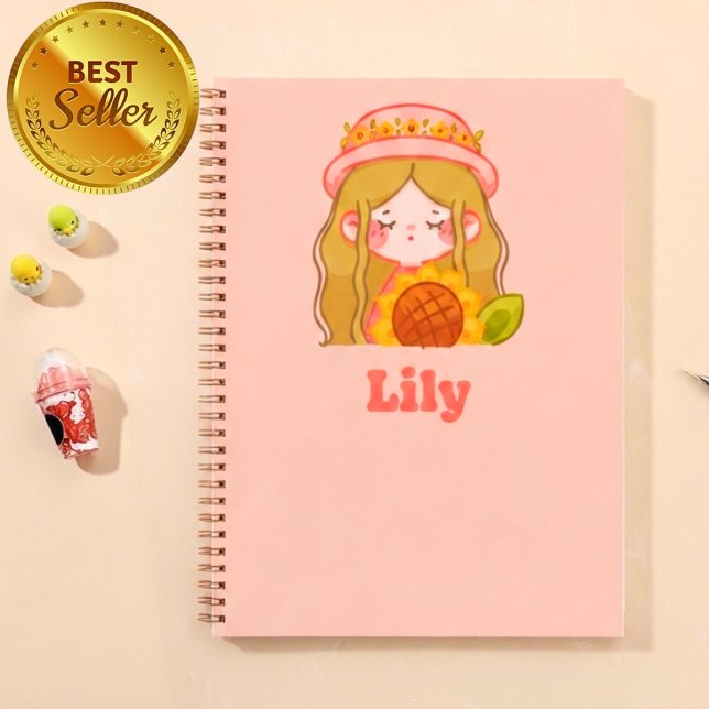 Cuaderno personalizado para niñas (Subido por el creador)
