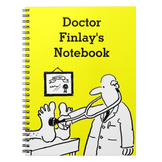 Cuaderno Personalizado para profesionales médicos (Frente)