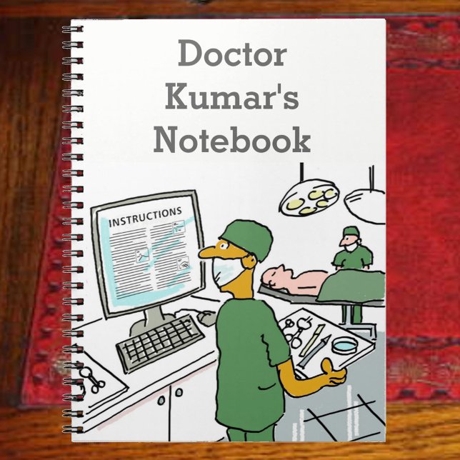 Cuaderno Personalizado para profesionales médicos asiáticos (Subido por el creador)