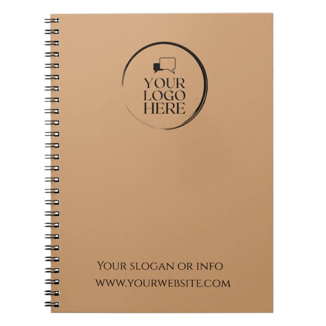 Cuaderno Personalizado para Promoción Empresarial (Frente)