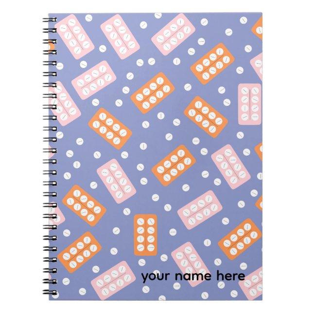 Cuaderno personalizado para técnicos de farmacia (Frente)