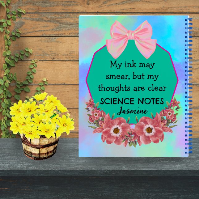 Cuaderno Personalizado para Zurdos – Floral Suave  (Subido por el creador)
