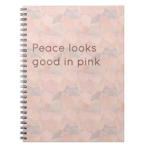 Cuaderno personalizado Pastel Geométrico Pop Ros