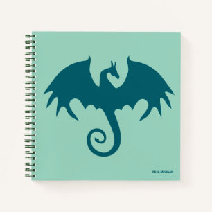 Cuaderno Personalizado personalizado de Fantasy Dragon