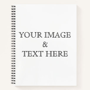 Cuaderno Personalizado personalizado de su propia foto