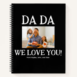 Cuaderno Personalizado personalizado del Día de los Padres 