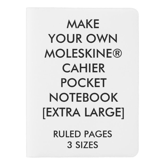 Cuaderno personalizado personalizado del INFORME (Anverso)