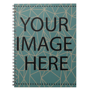 Cuaderno Personalizado personalizado Su propia foto y texto