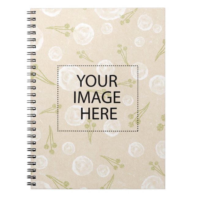 Cuaderno Personalizado personalizado Su propio bloc de foto (Frente)