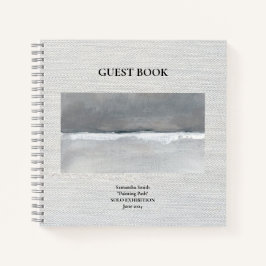 Cuaderno Personalizado Photo Art Show Exhibition Guest Book