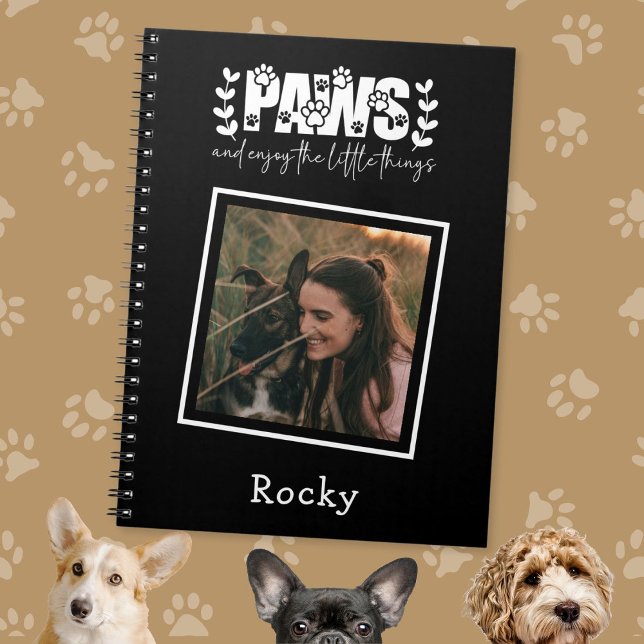 Cuaderno Personalizado Photo Dog Mom (Subido por el creador)