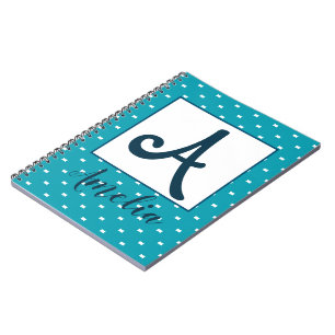 Cuaderno Personalizado por nombre / inicial