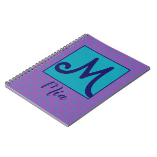 Cuaderno Personalizado por nombre/ inicial