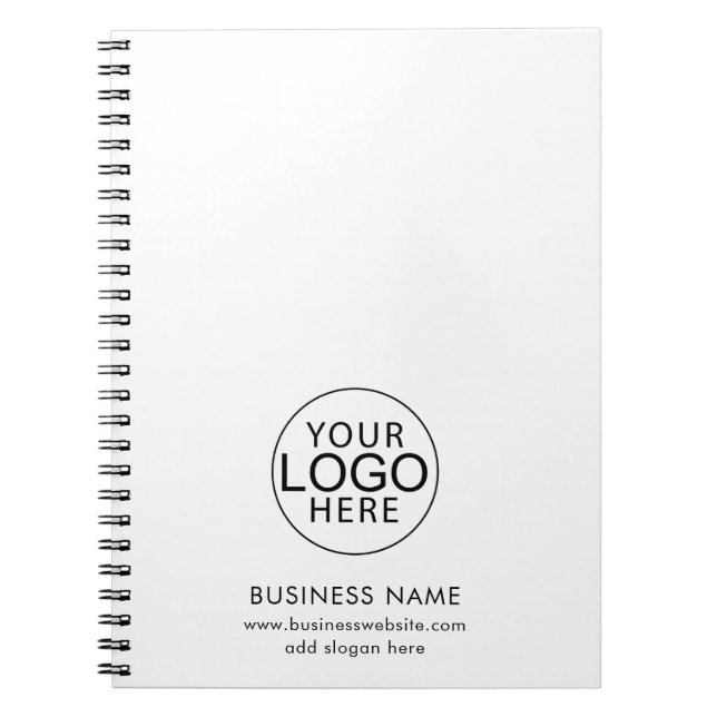 Cuaderno Personalizado promocional de logotipo empresarial (Frente)