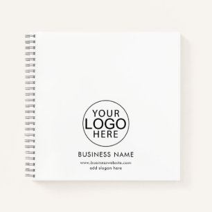 Cuaderno Personalizado promocional de logotipos sencillos p