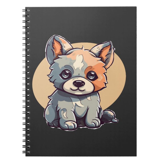 CUADERNO PERSONALIZADO PUPPY (Frente)