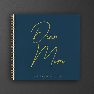 Cuaderno Personalizado Querida Madre Padre Recuerdos Revist