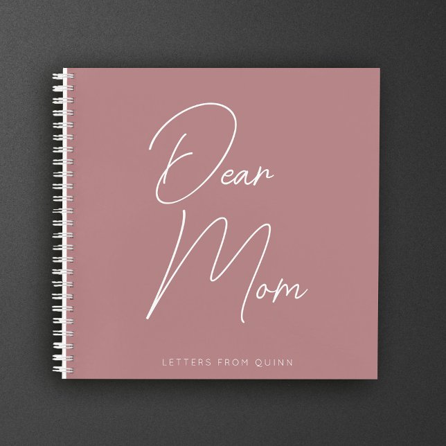 Cuaderno Personalizado Querida Madre Padre Recuerdos Revist (Subido por el creador)