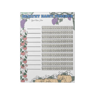 Cuaderno Personalizado Rastreador de Hábitos Salud