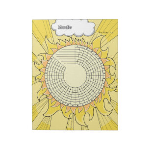 Cuaderno Personalizado Rastreador de Hábitos Sunsh