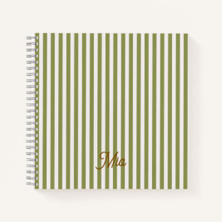 Cuaderno Personalizado Rayado Nombre Personalizado