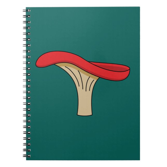 Cuaderno Personalizado Red Mushroom (Frente)