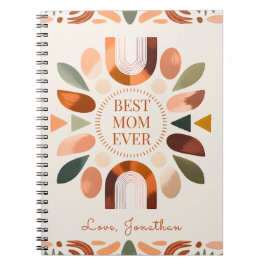 Cuaderno Personalizado Regalo para Mamá Boho