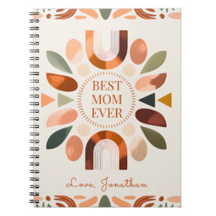 Cuaderno Personalizado Regalo para Mamá Boho