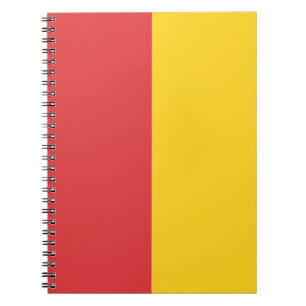 Cuaderno Personalizado rojo y oro