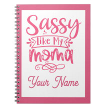 Personalizado Rosa "Mamá Sassy"