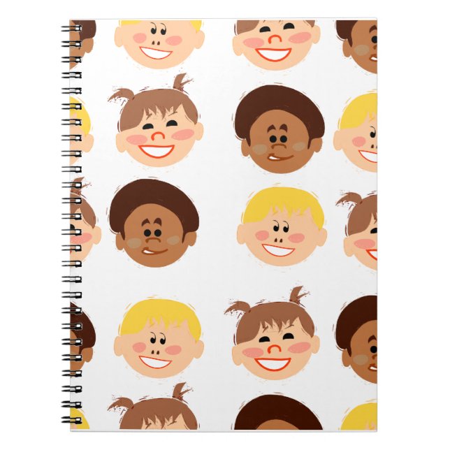 Cuaderno Personalizado Sassy Retro Kiddie (Frente)