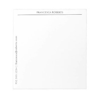Cuaderno Personalizado Sencillo