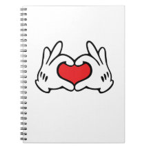 Personalizado Style Hand Love Heart