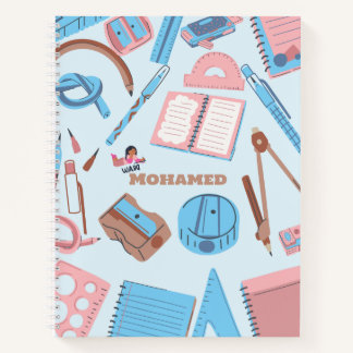 Cuaderno Personalizado Suministros Escolares Lindo