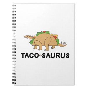 Cuaderno Personalizado Taco Dinosaur Tacosaurus Rex