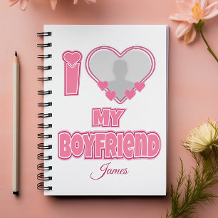 Cuaderno Personalizado Te Amo Mi Novio – Agregar Foto y Nom