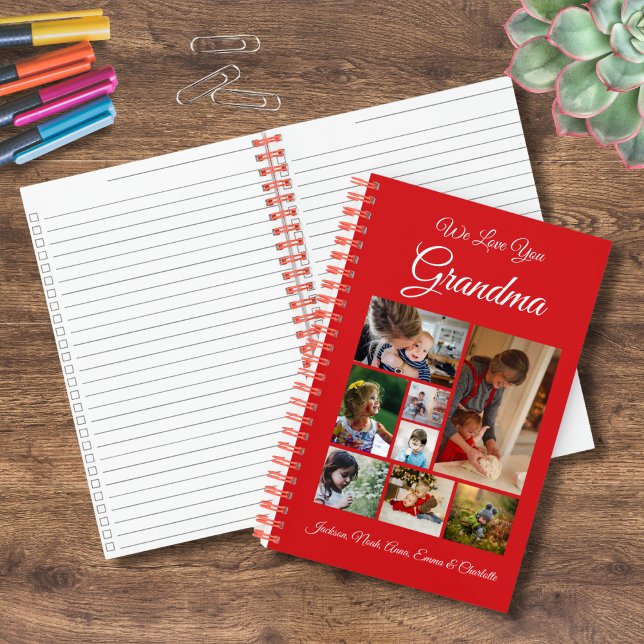 Cuaderno Personalizado te queremos abuela | Foto de Red 8 (Subido por el creador)