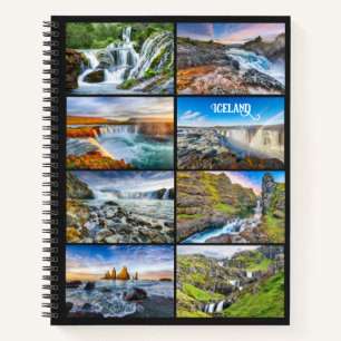 Cuaderno Personalizado Texto Islandia